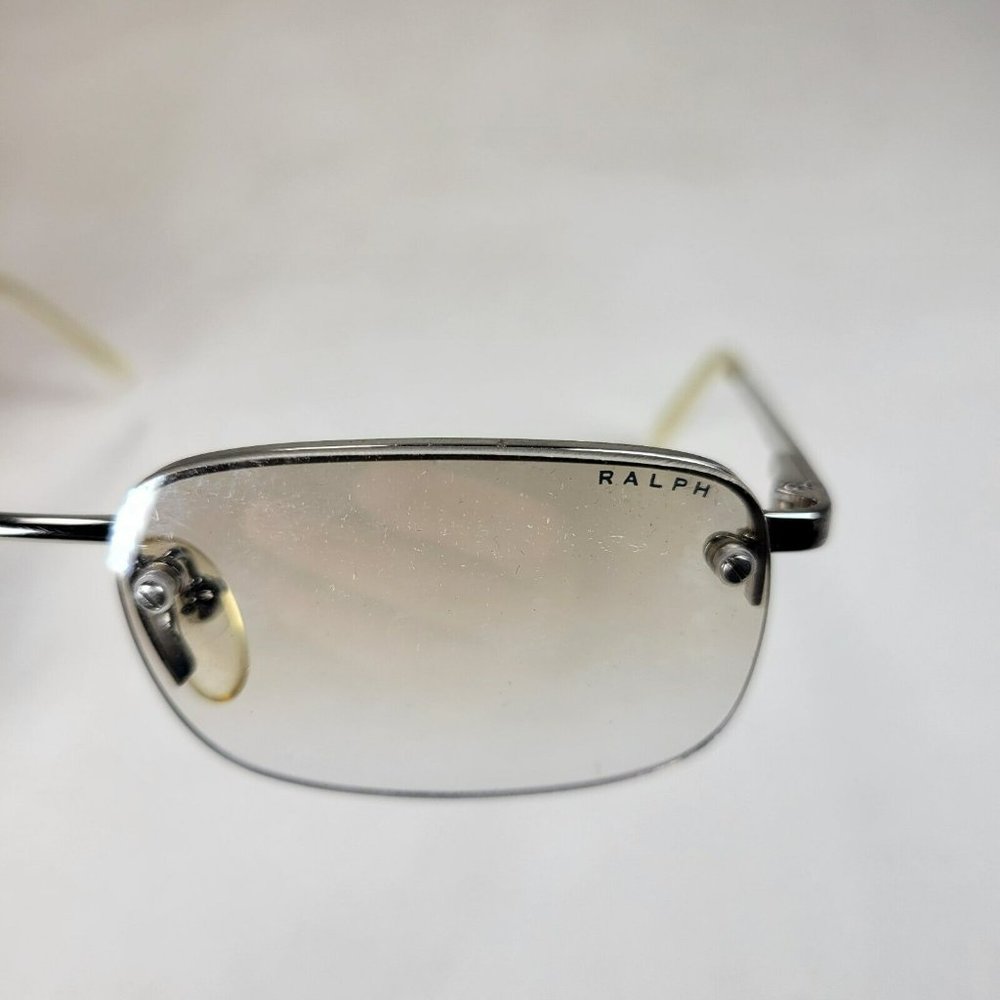 Ralph Lauren Rectangular Half Rim Silver Eyeglass… - image 5